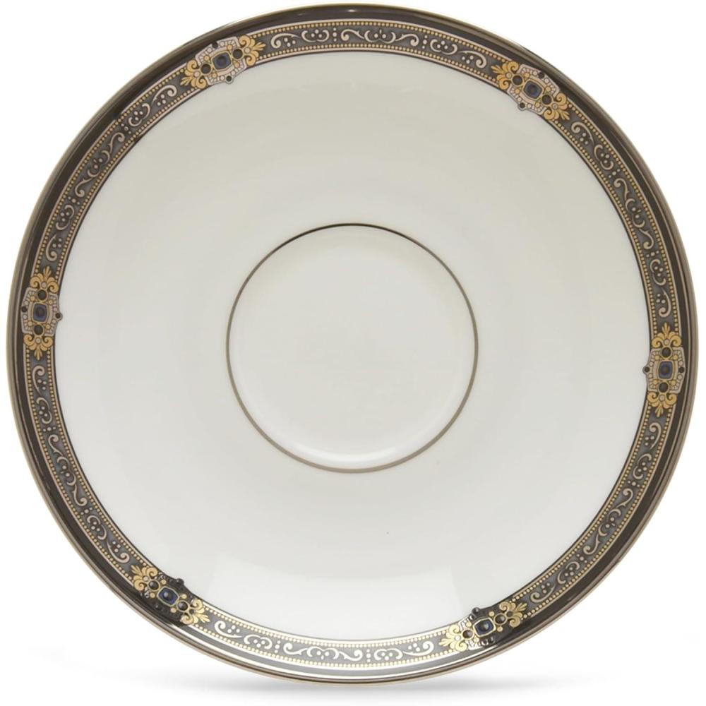 imageLenox 104210022 Vintage Jewel Bread PlateTea Saucer