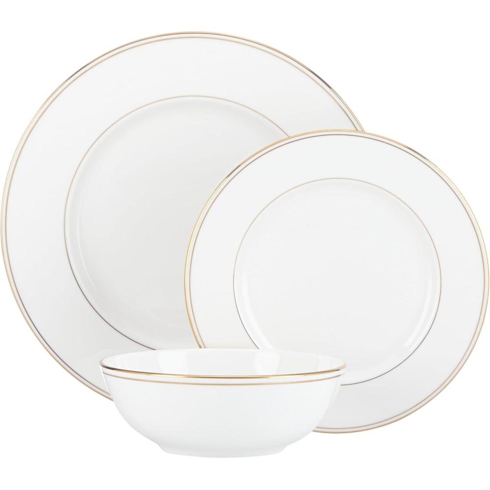 imageLenox 853808 Federal Gold 3Piece Place Setting