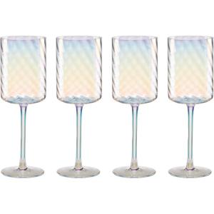 Lenox 897500 Tuscany Classics Iridescent Set of 4 Glasses – White Wine(White Wine Glasses)