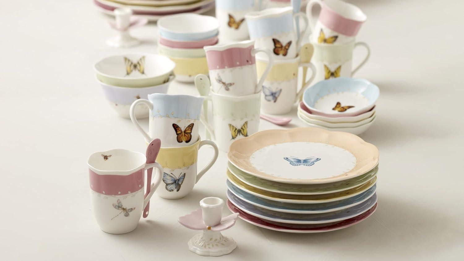 imageLenox 6444731 Butterfly Meadow 4Piece Dessert Plate Set