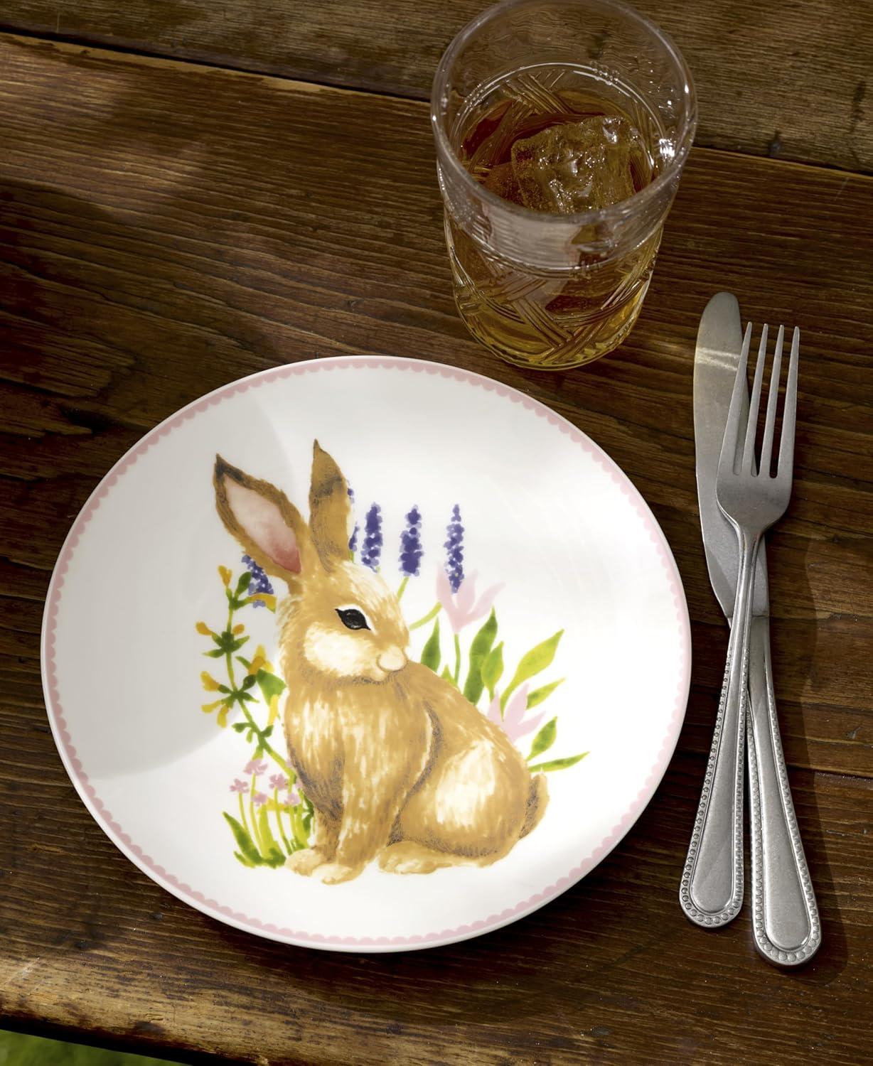 imageLenox 897155 Bunny Accent Plates Set Of 4