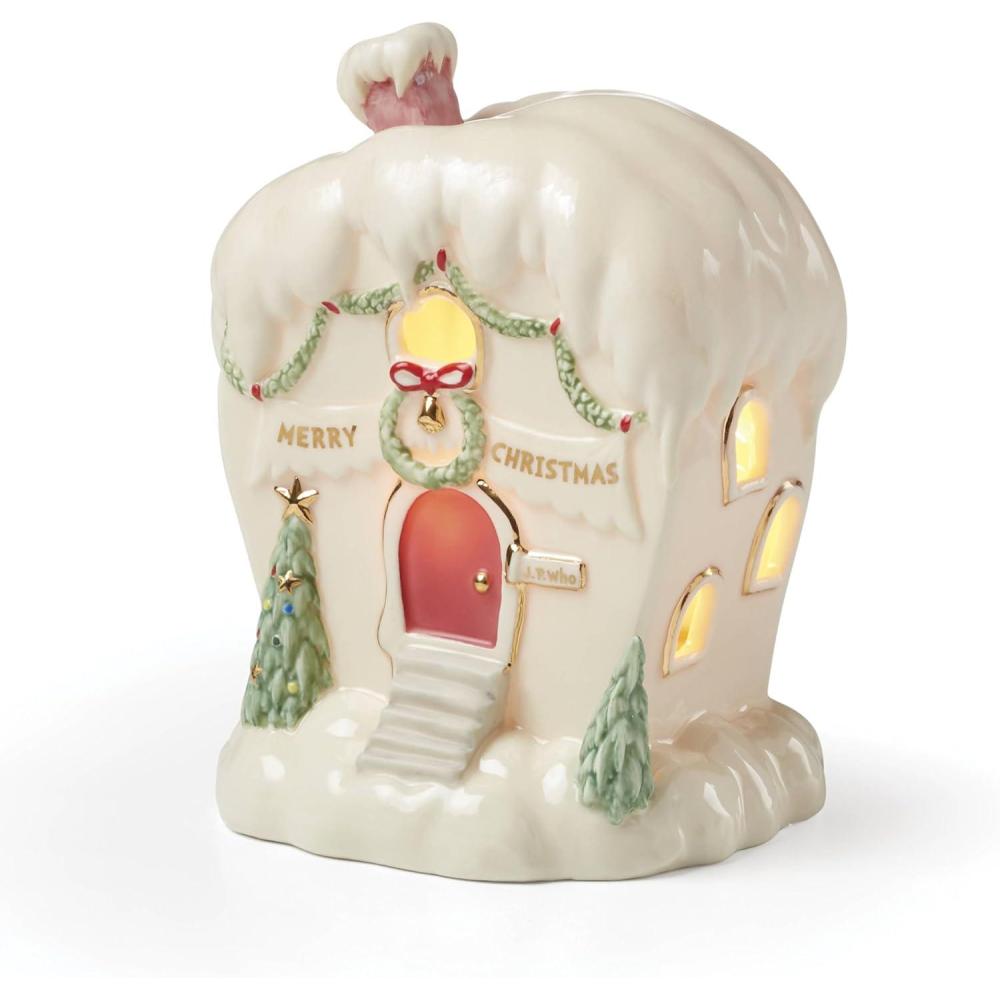 imageLenox 750113 WhoVille Post Office Figurine Christmas amp Holiday DecorHouse