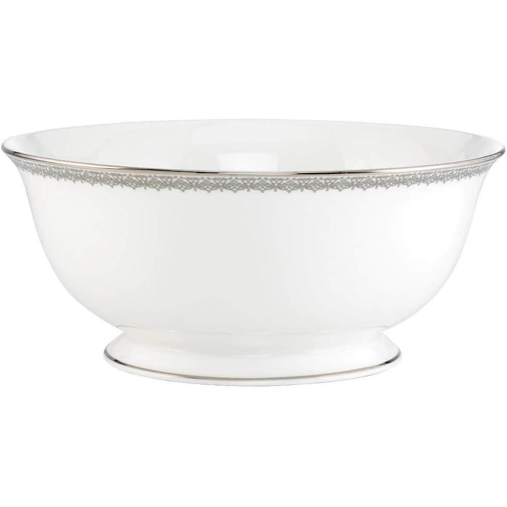 imageLenox 773692 Lace Couture Bread PlateServing Bowl