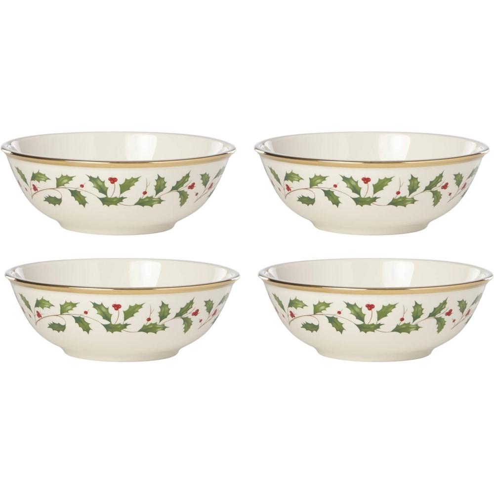 imageLenox 897082 Holiday Dinnerware Place Setting Bowls Set of 4 ChristmasPlace Setting Bowls  Set of 6