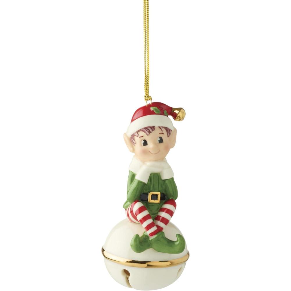 imageLenox 897728 Christmas Elf Bell Ornament Christmas Holiday Decorations