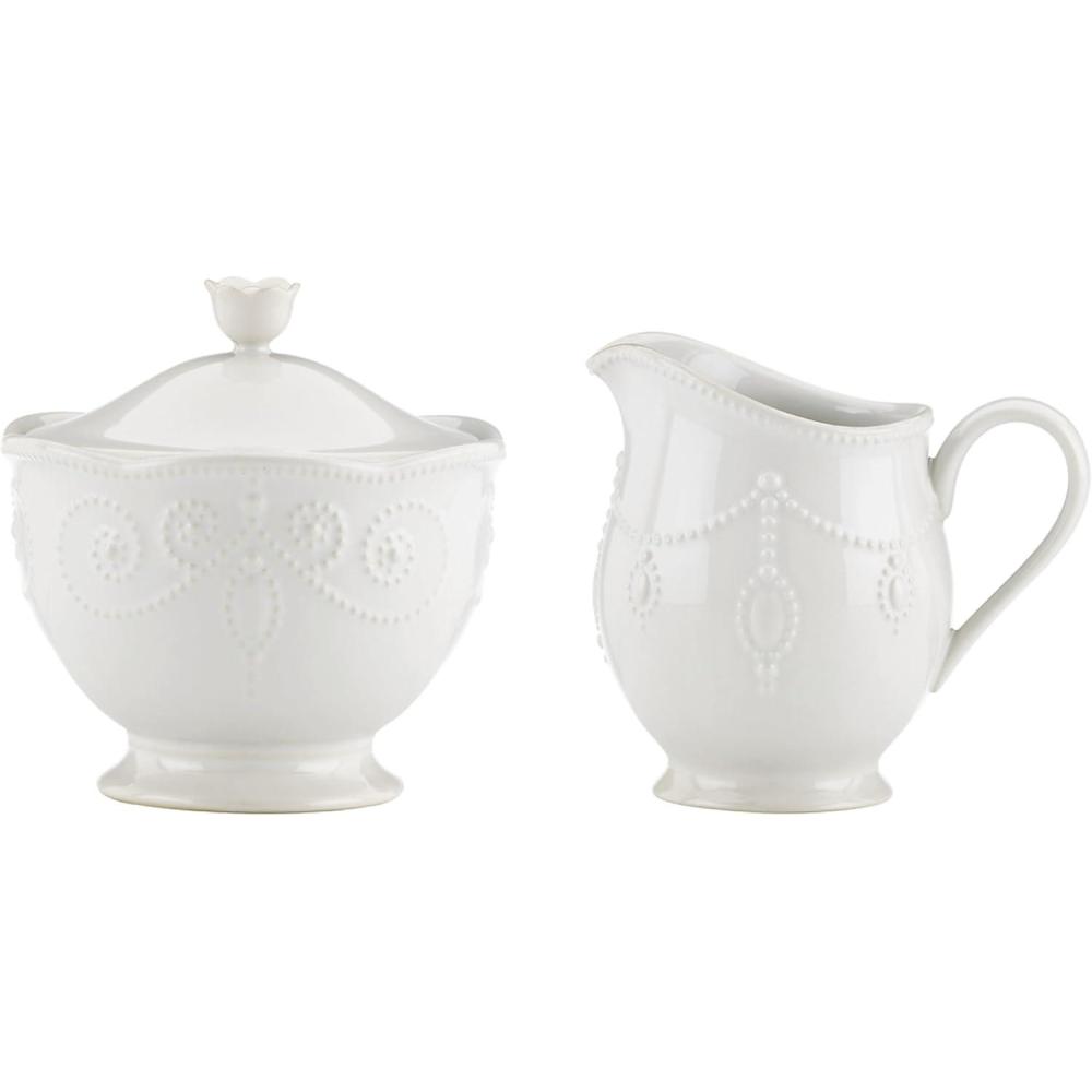 imageLenox French Perle Sugar and Creamer White 260 LB