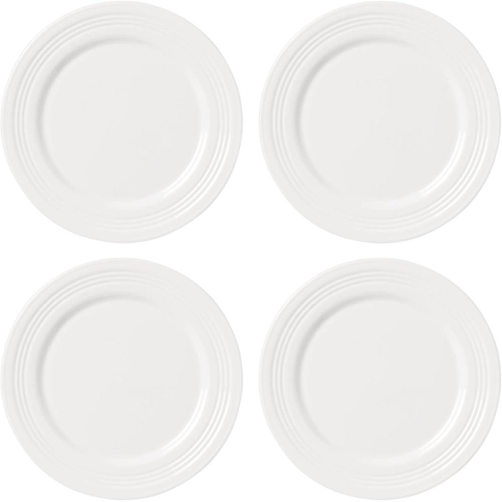 imageLenox Tin Can Alley Fruit BowlWhite 1 Count Pack of 1Accent Plates  Set of 4  4 Degrees