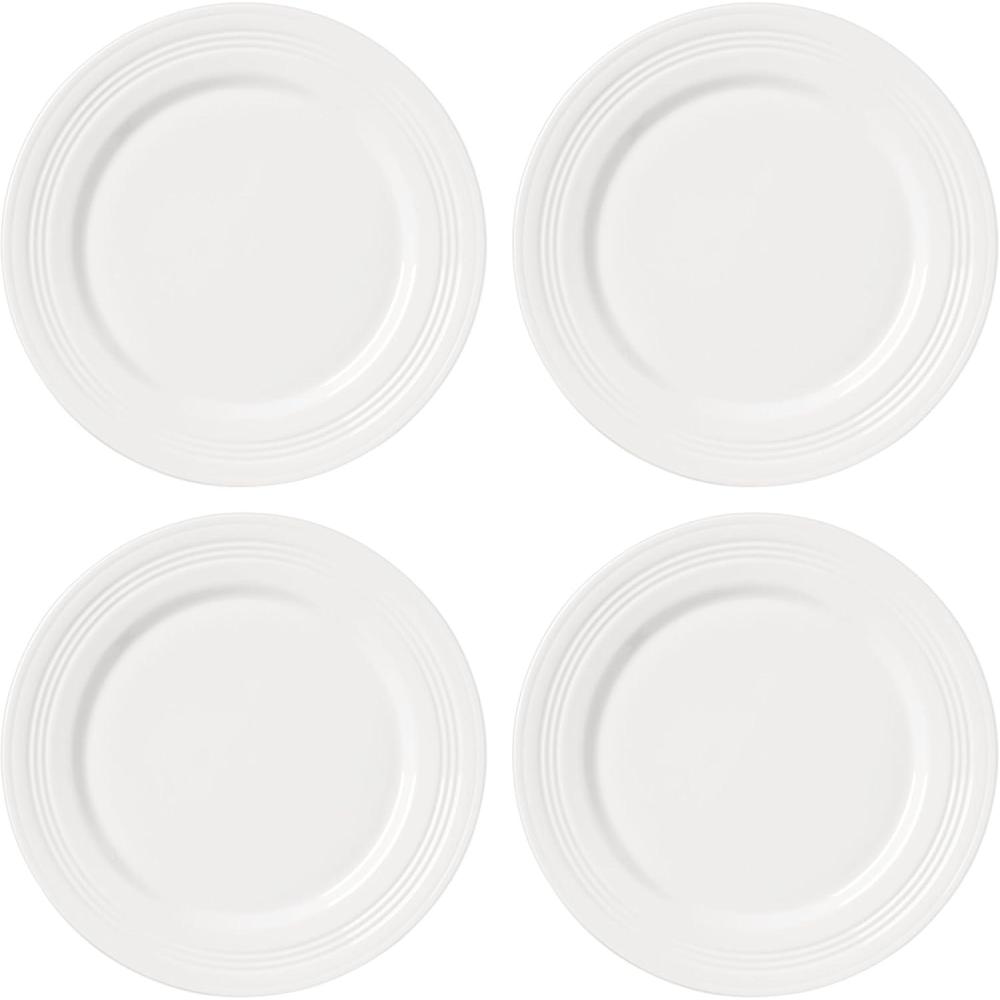 imageLenox Tin Can Alley Fruit BowlWhite 1 Count Pack of 1Dinner Plates  Set of 4  4 Degrees