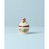 Lenox 886642 Holiday Bakeshop Cupcake Candy Dish, Christmas Hosting