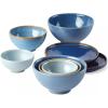 Lenox 891107 Luna Nesting Dinnerware Set(Mini  Blue)
