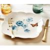 Lenox 894309 Butterfly Meadow Square 4-Piece Dinner Plates