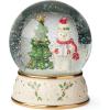 Lenox 894915 Happy Holly Days Snow Globe, Christmas & Holiday Decor