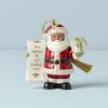 Lenox 896337 African American Santa with Pickle Ornament(Santa With List)