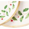 Lenox 897082 Holiday Dinnerware Place Setting Bowls, Set of 4, Christmas(3-Piece Placesetting)