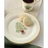 Lenox 897082 Holiday Dinnerware Place Setting Bowls, Set of 4, Christmas(Accent Plates  Trees  Set of 4)