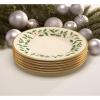 Lenox 897082 Holiday Dinnerware Place Setting Bowls, Set of 4, Christmas(Dinner Plate)