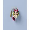 Lenox 897143 2025 Our 1st Christmas Mickey & Minnie Mouse Ornament, Christmas, Holiday Decorations(Wreath)