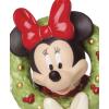 Lenox 897143 2025 Our 1st Christmas Mickey & Minnie Mouse Ornament, Christmas, Holiday Decorations(Wreath)