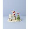 Lenox 897676 Marcel The Moose Delivering Gifts Figurine, Christmas Decorations, Indoor Decor