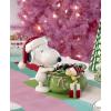 Lenox 897751 Snoopy Christmas Santa Sack Candy Bowl, Christmas Dishes, Festive Holiday Serveware