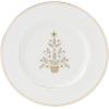 Lenox 897867 Federal Gold Tree Accent Plates, Service For 4, Christmas Dishes, Dinnerware Set, Holiday