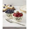 Lenox 898270 Holiday Double Dip Bowl, Christmas Dishes, Festive Serveware