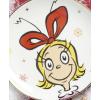 Lenox Dinnerware Set, Merry Grinchmas Accent Plates, Service for 4 Porcelain Accent plates, Microwave Safe and Dishwasher Safe, for Pasta, Salad and Dinner, Christmas Decoration (Assorted, 4 Pieces)