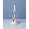 Lenox Figurine, Merry & Magical Light-Up Church Figurine, Porcelain, Encased in Glass, Christmas Decorations, Christmas Decor Indoor, Desk Decor (1-Piece, 11.5-Inch Height) 3 AA Batteries Not Included