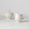 Lenox French Perle Sugar and Creamer, White -, 2.60 LB