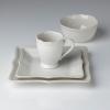 Lenox White French Perle Bead Square 4Pc Place Setting, 6.90 LB