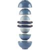 Lenox 891107 Luna Nesting Dinnerware Set(Mini  Blue)