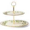 Lenox 893490 Holiday 2-Tiered Server, Christmas Dinnerware