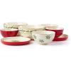 Lenox 893494 Holiday Luna Nesting Dinnerware Set, Christmas, Hosting(11.62″)