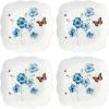 Lenox 894309 Butterfly Meadow Square 4-Piece Dinner Plates