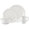 Lenox 895710 French Perle Bead All-Purpose Bowls, Set Of 4 White(4-Piece Place Setting  Round)