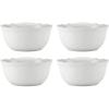 Lenox 895710 French Perle Bead All-Purpose Bowls, Set Of 4 White(All-Purpose Bowls  Set of 4)