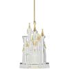 Lenox 895766 2024 Silverplated Disney Castle Metal Ornament, Christmas(Disney Castle)