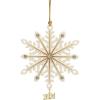 Lenox 896056 2024 Silverplate Engagement Ring Ornament(Gemmed Snowflake)
