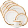 Lenox 896133 Lowell White 5-Piece Place Setting(5 Count (Pack of 4))
