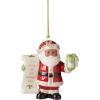 Lenox 896337 African American Santa with Pickle Ornament(Santa With List)