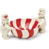 Lenox 896363 Happy Holly Days Treat Bowl, Ivory, Christmas & Holiday Hosting