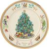Lenox 897906 2025 Trees Around The World Plate, New Zealand, Christmas Plates, Dishware