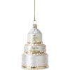 Lenox 898516 2025 Blown Glass Our 1st Christmas Ornament, Christmas, Holiday Decorations