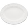 Lenox Opal Innocence Carved Large Oval Platter -,White(4.20 LB)