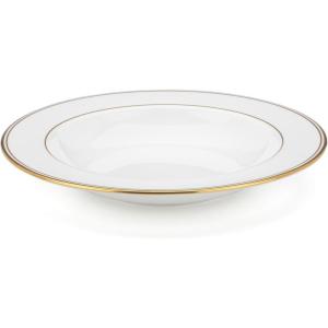 Lenox 100110362 Federal Gold Rimmed Bowl, 1-Piece, Service For 1, 9.25-Inch Diameter