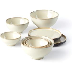 Lenox 891107 Luna Nesting Dinnerware Set(Mini  White)