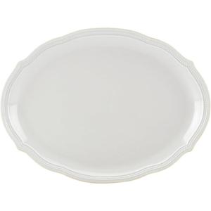 Lenox 895710 French Perle Bead All-Purpose Bowls, Set Of 4 White(Oval Platter)
