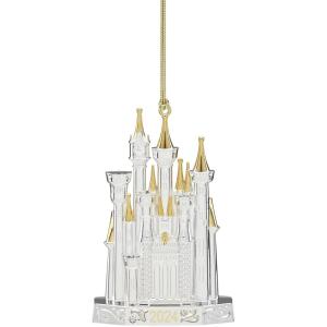 Lenox 895766 2024 Silverplated Disney Castle Metal Ornament, Christmas(Disney Castle)
