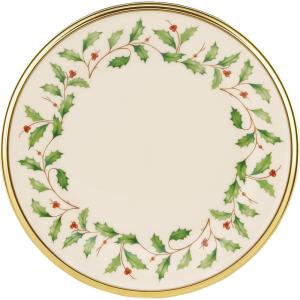 Lenox 897082 Holiday Dinnerware Place Setting Bowls, Set of 4, Christmas(Butter Plate)