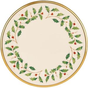 Lenox 897082 Holiday Dinnerware Place Setting Bowls, Set of 4, Christmas(Salad/Dessert Plate)